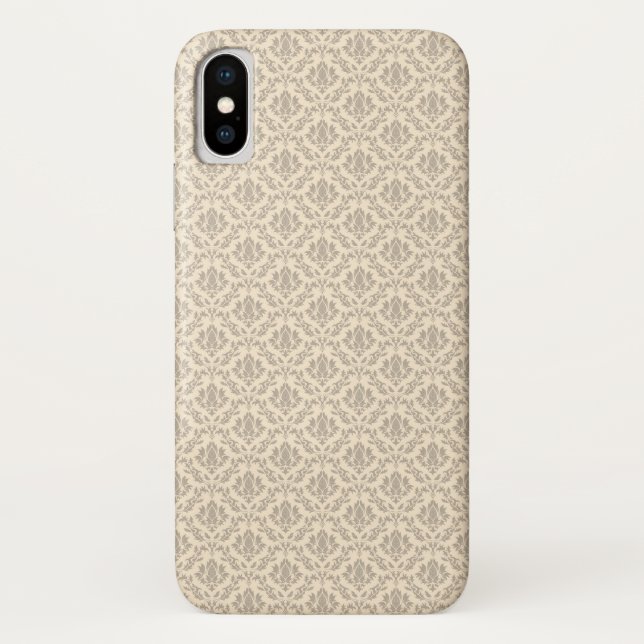 Funda De Case-Mate Para iPhone Modelo 3 del damasco (Reverso)
