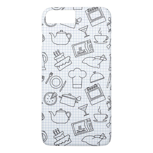 Funda De Case-Mate Para iPhone Modelo 4 de la cocina (Reverso)
