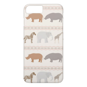 Funda Para iPhone 8 Plus/7 Plus Modelo africano 1 de los animales