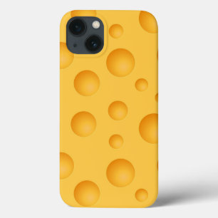 Funda Para iPhone 13 Modelo amarillo del queso