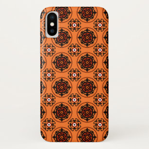 Funda Para iPhone X Modelo anaranjado de Suzani