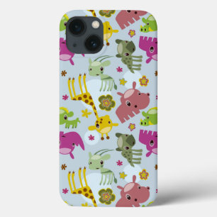 Funda Para iPhone 13 modelo animal del safari