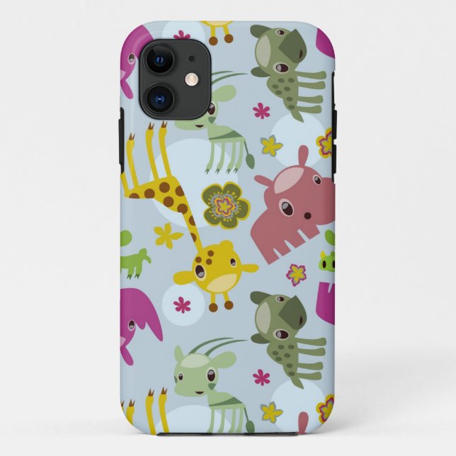 Funda De Case-Mate Para iPhone modelo animal del safari (Reverso)