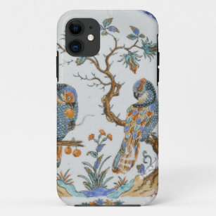 Funda Para iPhone 11 Modelo antiguo de China de la porcelana del pájaro