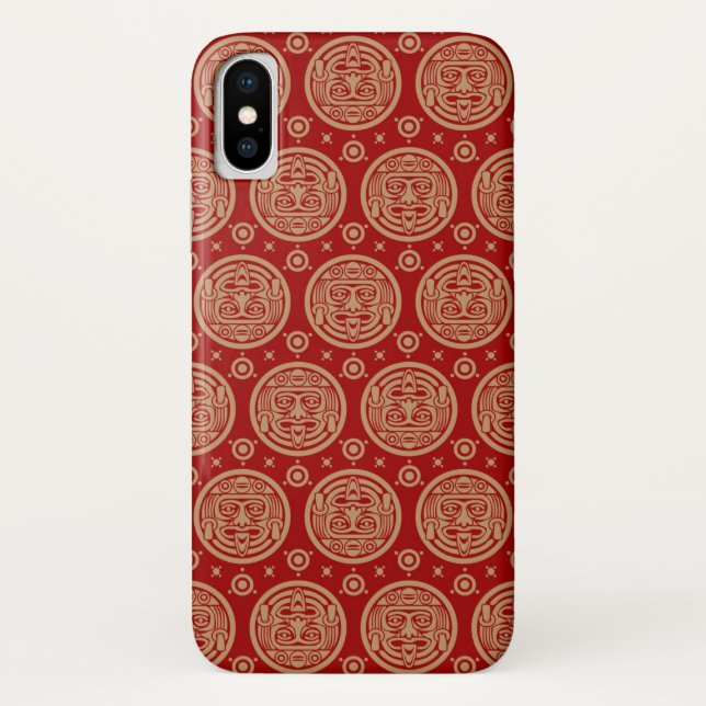 Funda De Case-Mate Para iPhone Modelo azteca (Reverso)