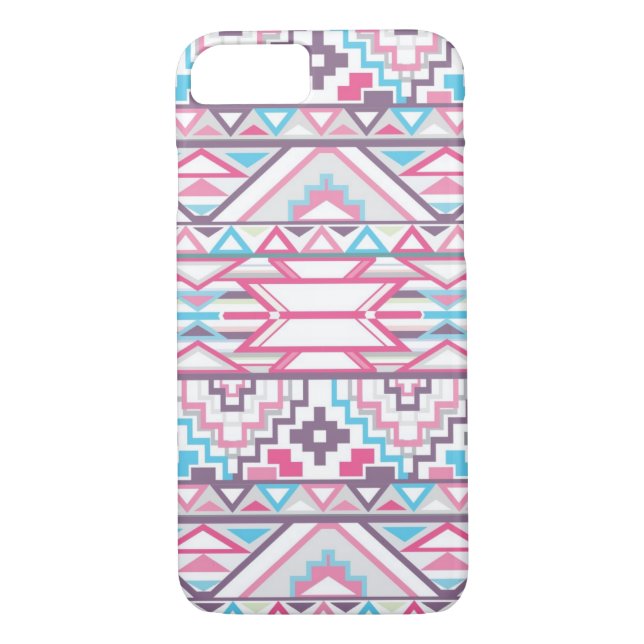 Funda De Case-Mate Para iPhone Modelo azteca geométrico abstracto 3 (Reverso)