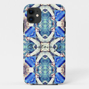 Funda Para iPhone 11 Modelo azul Thunder_Cove de los corazones de la