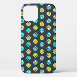 Funda Para iPhone 12 Modelo azul y verde de los insectos