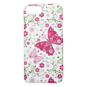 Funda Para iPhone 8/7 Modelo blanco floral