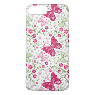 Funda Para iPhone 8 Plus/7 Plus Modelo blanco floral