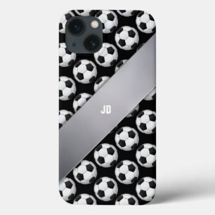 Funda Para iPhone 13 Modelo clásico personal del deporte del fútbol del