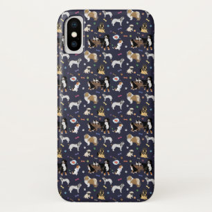 Funda Para iPhone X Modelo colorido del perro