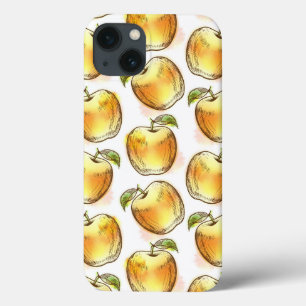 Funda Para iPhone 13 Modelo con la manzana amarilla