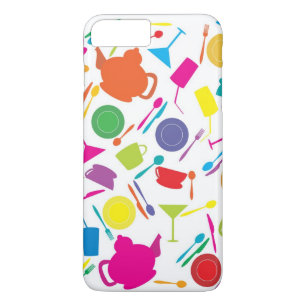 Funda Para iPhone 8 Plus/7 Plus Modelo con la materia de cocina coloreada