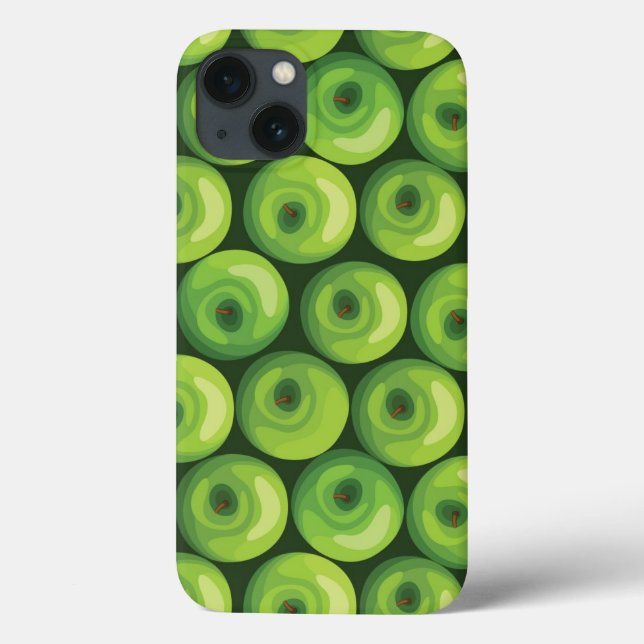 Funda De Case-Mate Para iPhone Modelo con las manzanas verdes (Reverso)