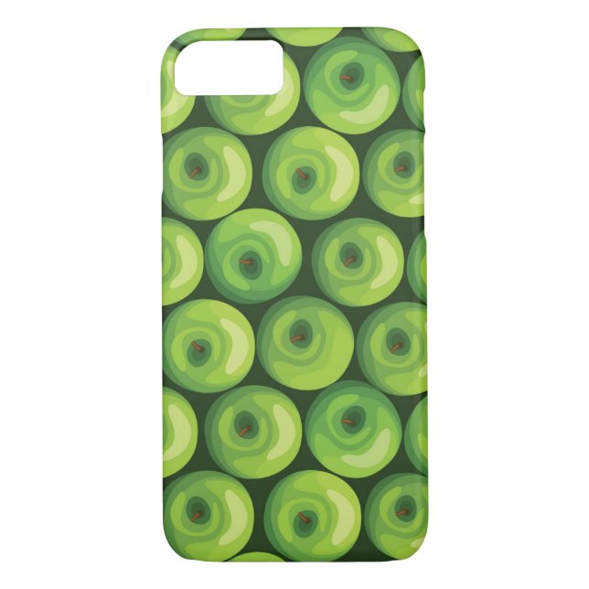 Funda De Case-Mate Para iPhone Modelo con las manzanas verdes (Reverso)