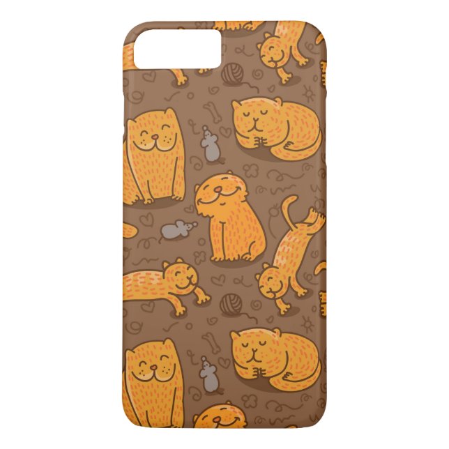 Funda De Case-Mate Para iPhone Modelo con los gatos (Reverso)
