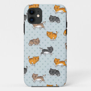 Funda Para iPhone 11 modelo con los gatos divertidos