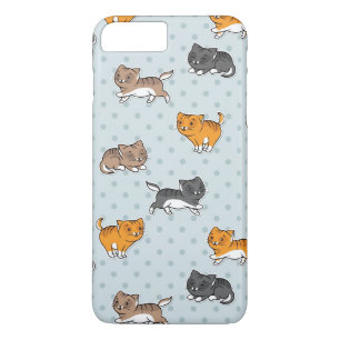 Funda Para iPhone 8 Plus/7 Plus modelo con los gatos divertidos