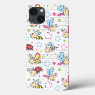 Funda Para iPhone 13 modelo con los insectos