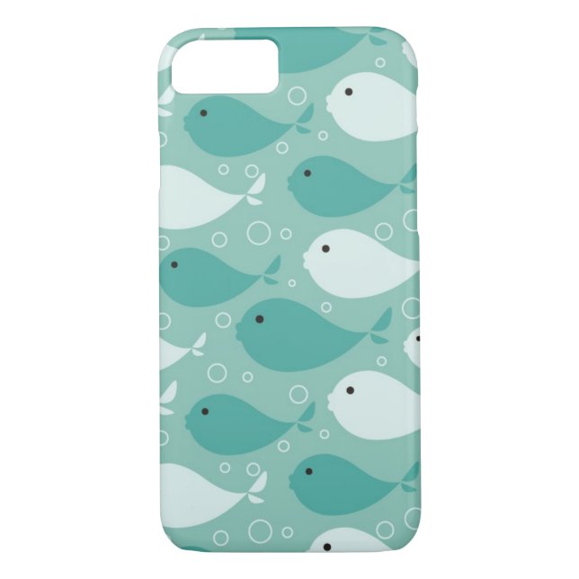 Funda De Case-Mate Para iPhone modelo con los pescados (Reverso)