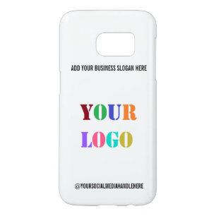 Funda Para Samsung Galaxy S7 Modelo de estuche para iPhone y logotipo comercial