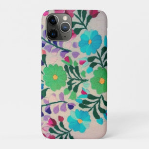 Funda Para iPhone 11 Pro Modelo de flores colorido