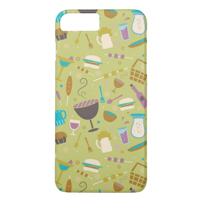 Funda De Case-Mate Para iPhone Modelo de la barbacoa (Reverso)
