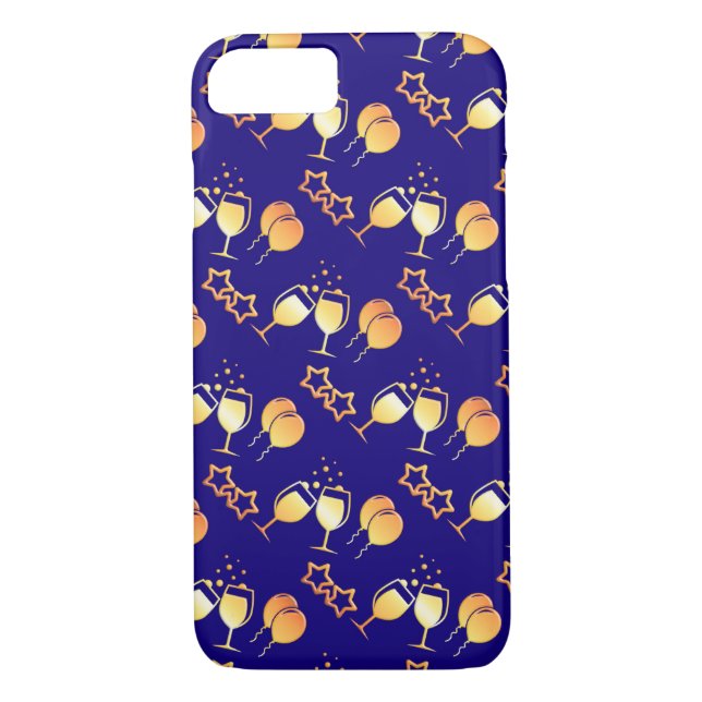 Funda De Case-Mate Para iPhone modelo de la celebración de días festivos (Reverso)