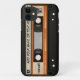 Funda De Case-Mate Para iPhone Modelo de la cinta de casete de música de la (Reverso)