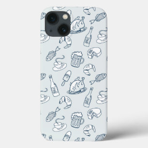 Funda Para iPhone 13 Modelo de la comida