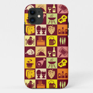 Funda Para iPhone 11 Modelo de la comida