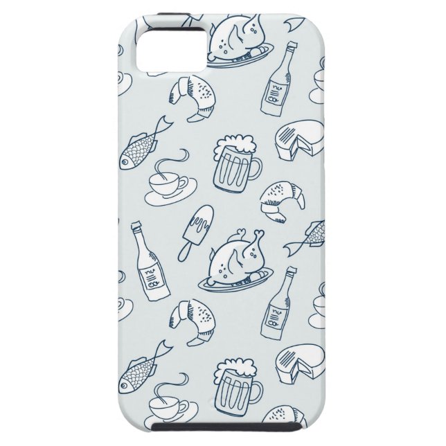 Funda De Case-Mate Para iPhone Modelo de la comida (Atrás)