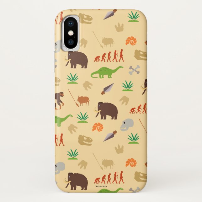 Funda De Case-Mate Para iPhone Modelo de la evolución (Reverso)