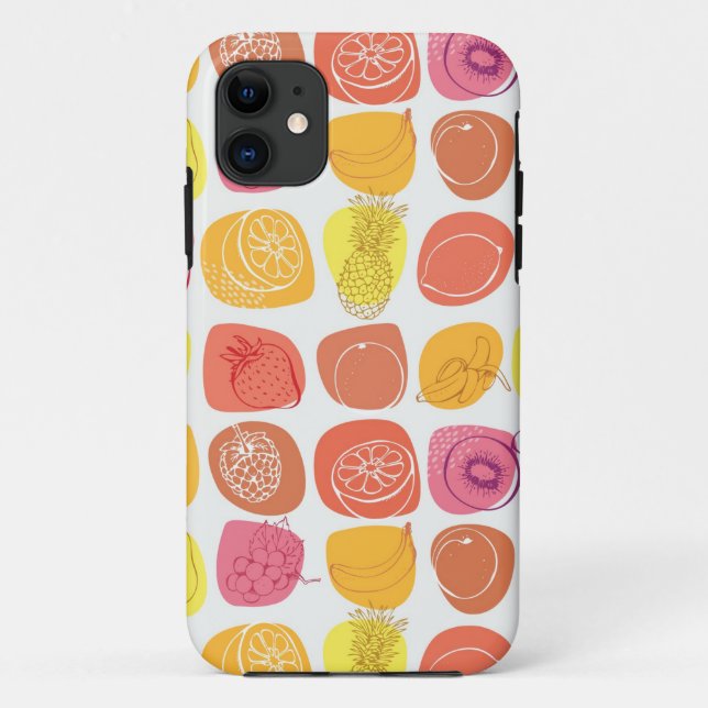 Funda De Case-Mate Para iPhone Modelo de la fruta (Reverso)