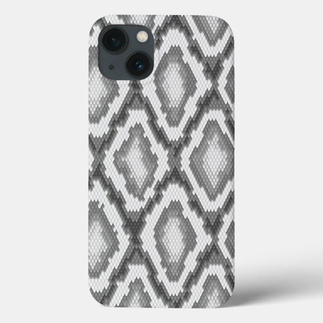 Funda De Case-Mate Para iPhone Modelo de la piel de serpiente del pitón (Reverso)