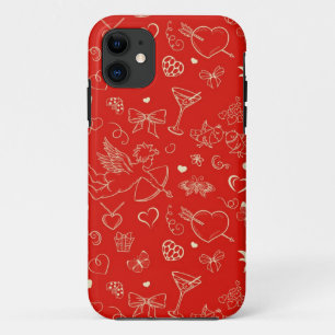 Funda Para iPhone 11 Modelo de la tarjeta del día de San Valentín