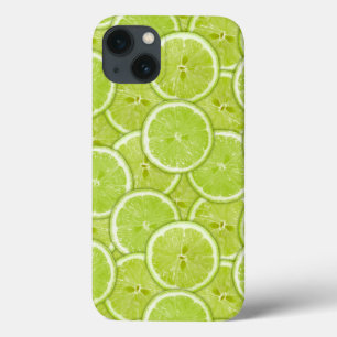 Funda Para iPhone 13 Modelo de las rebanadas verdes de la cal