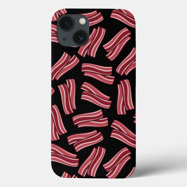 Funda De Case-Mate Para iPhone Modelo de las tiras de tocino (Reverso)