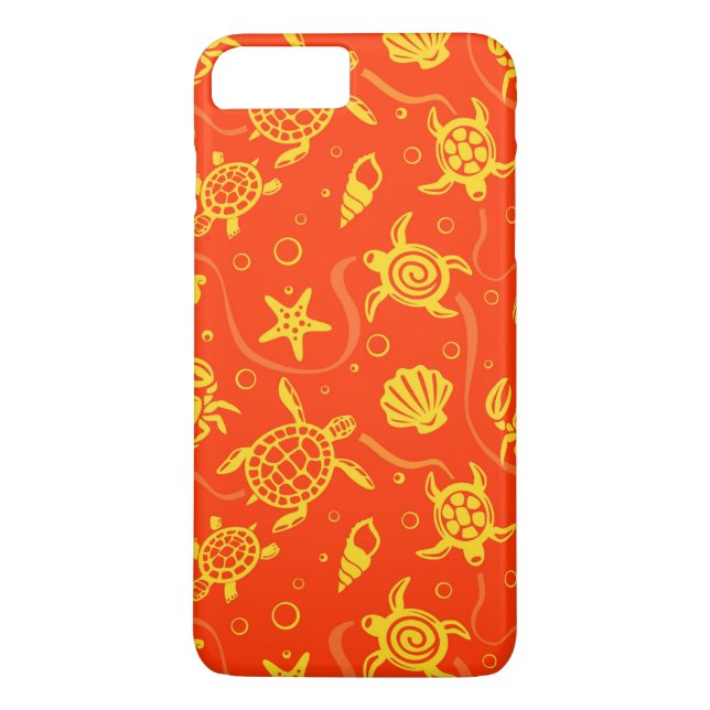 Funda De Case-Mate Para iPhone Modelo de las tortugas (Reverso)