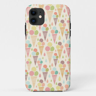 Funda Para iPhone 11 Modelo de los conos de helado