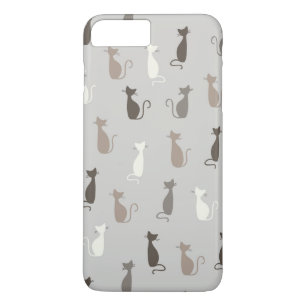 Funda Para iPhone 8 Plus/7 Plus Modelo de los gatos