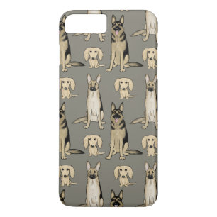 Funda Para iPhone 8 Plus/7 Plus Modelo de los perros