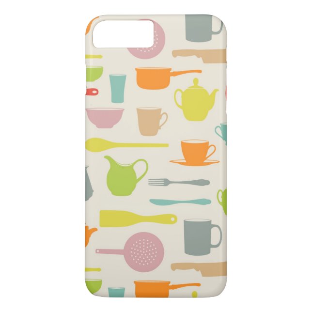 Funda De Case-Mate Para iPhone Modelo de los platos (Reverso)
