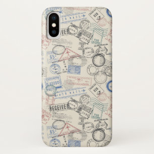 Funda Para iPhone X Modelo de los sellos del mundo