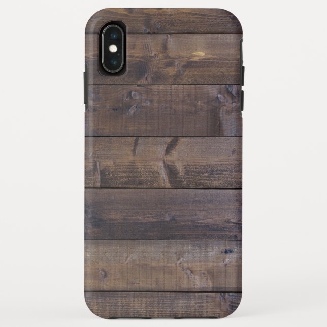 Funda De Case-Mate Para iPhone Modelo de madera elegante - textura de madera del (Reverso)