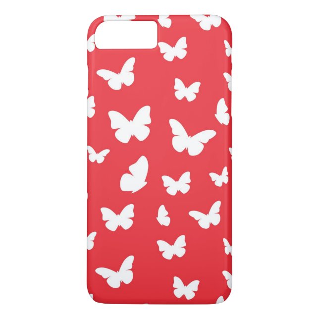 Funda De Case-Mate Para iPhone Modelo de mariposa (Reverso)