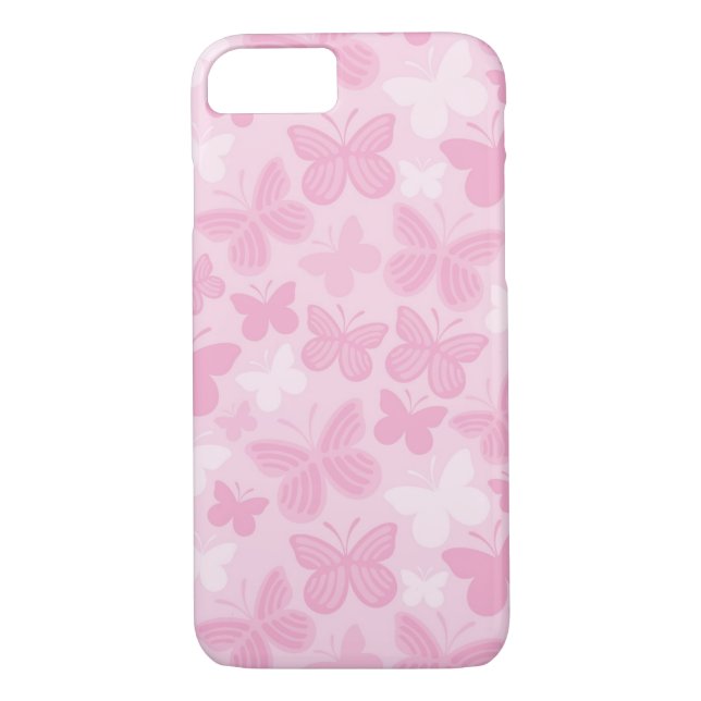Funda De Case-Mate Para iPhone Modelo de mariposa (Reverso)