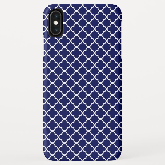 Funda De Case-Mate Para iPhone Modelo de Quatrefoil (Reverso)