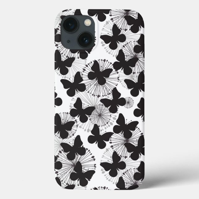 Funda De Case-Mate Para iPhone modelo de una mariposa (Reverso)